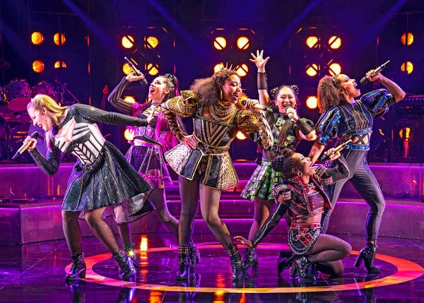 Six - Pop Concert Musical at Brooks Atkinson Theater